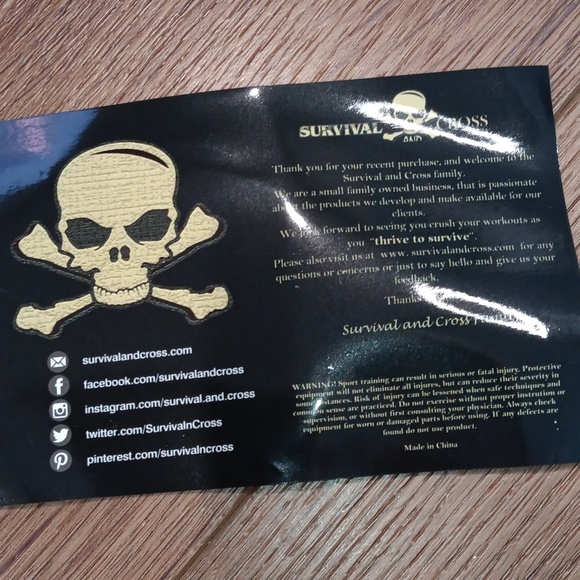 NWT... SURVIVAL AND CROSS JUMP ROPE. #5938 - Picture 8 of 8